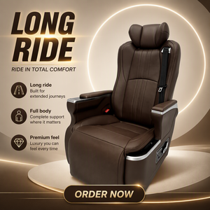 Funda de Cuero OEM para <span class=keywords><strong>Volante</strong></span> de Lujo, Control Eléctrico Multifunción, Tapicería para Asiento de Capitán, para Mercedes Vito W447 Alphard - Product Image 6