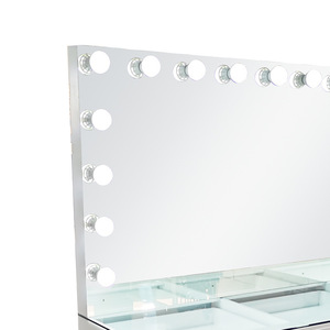 Élégante <span class=keywords><strong>Coiffeuse</strong></span> de Salon avec Miroir pour Maquillage et Station de Beauté - Product Image 4