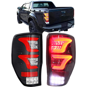 Luces Traseras LED para Ford Ranger <span class=keywords><strong>Raptor</strong></span> T6 T7 PX MK1 MK2 Wildtrak 2012-2018, Luces Traseras, Intermitentes, Luz de Freno, Luz de Reversa - Product Image 1