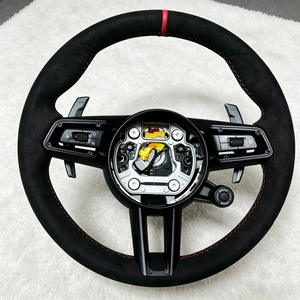 Volante de Alcántara Actualizado de Antiguo a Nuevo para <span class=keywords><strong>Porsche</strong></span> 997 991 970 958 987 981 Cayenne Panamera <span class=keywords><strong>911</strong></span>, Ensamblaje Personalizado - Product Image 5