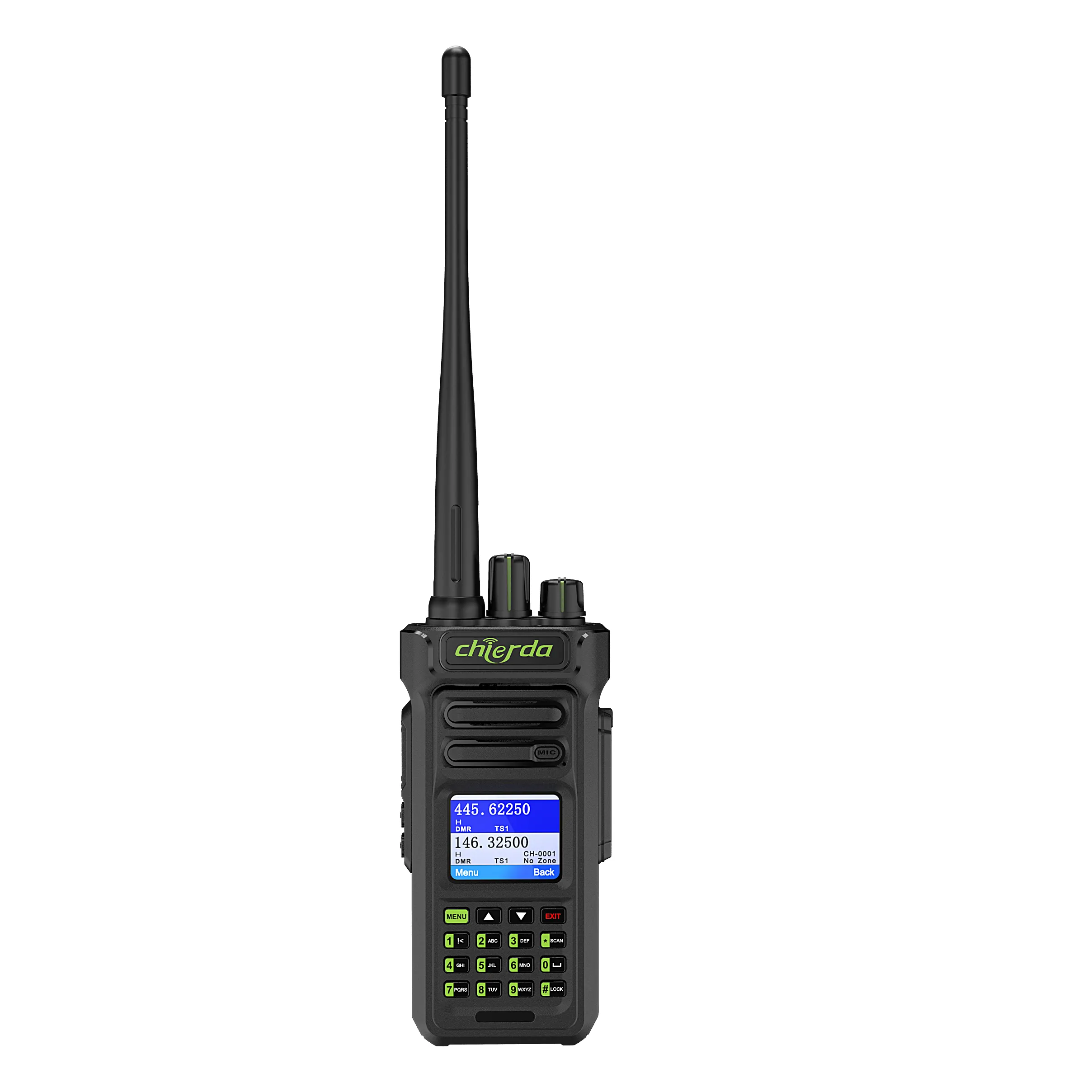 Neues Produkt Chierda D7 Amateurfunk Dmr Digitales Walkie-Talkie Vhf Uhf Transceiver Walkie Talkie GPS-Kommunikation radios