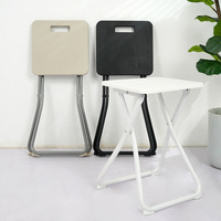 Tabouret pliable portable en plastique épaissi pour l'extérieur du fabricant