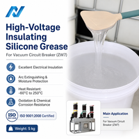 Huile isolante en silicone pour disjoncteur à vide ZW7, graisse pour interrupteur haute tension 35 kV, liquide d'isolation pour remplissage