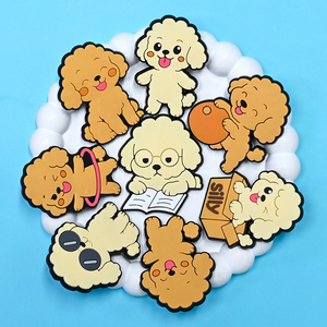2025 Wholesale Cute Cartoon Souvenirs Refrigerator Magnets Cartoon Cute Pet Dog Fridge Magnet