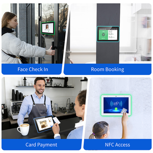 <span class=keywords><strong>Tablet</strong></span> da Parete 10.1 Pollici Rockchip RK3568 Android 11 con RJ45 POE NFC per Prenotazione Stanze, Hotel, Casa, Riunioni e Controllo Conferenze - Product Image 2