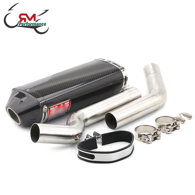 Trượt Trên Cho Xả Xe Máy Cho Honda CBR600RR CBR1000 F5 CBR 600RR CBR 1000 Thoát Hệ Thống 2003 - 2015 Carbon Muffler