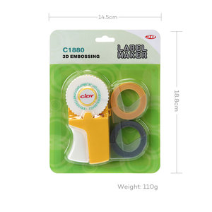 Repuesto de Etiquetadora de Relieve CIDY C1880, Compatible con DYMO 1880 para 9mm dymo/motex/cidy 3D 12965 1880, Recambio para Máquina de Escribir - Product Image 5
