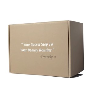 Tear Zipper Corrugated Mailer <strong>Box</strong> | Recyclable E-flute Shipping <strong>Box</strong> for Small Business Packaging - Product Image 4