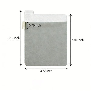 Support de souris d'ordinateur universel adhésif réutilisable avec logo personnalisé, écologique, décontracté, pochette de souris à coller pour ordinateur portable - Product Image 4