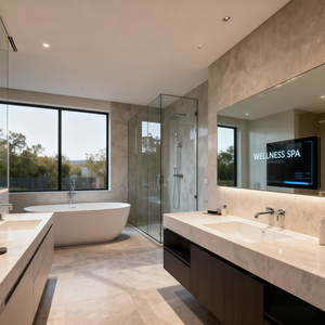 现代奢华别墅设计，线条简洁，室内外无缝连接 - Product Image 6