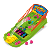 Machine de tir de basket-ball de table portable pour intérieur, jeu interactif de tir de ballon de bureau pour enfants en plastique