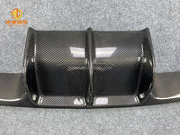 Diffuseur de pare-chocs arrière en carbone renforcé de style V, résistant aux intempéries, modification extérieure, pièces de rechange pour BMW F80 M3 F82 F83 M4
