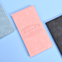 Porta Tarjetas de Registro y Seguro de Coche de Cuero PU en Oferta