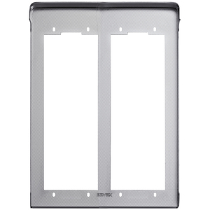 Marco para 2 placas de acero de 31 pulgadas x 26.2 pulgadas x 5.5 pulgadas con acabado plateado - Product Image 1