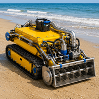 Robot Pengeruk Bawah Air Merek YG dengan Motor Pompa Berdaya Tinggi & Mesin untuk Pembersihan dan Perawatan Lumpur Kolam