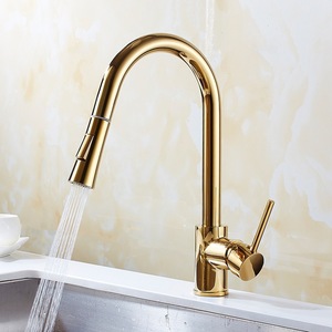 304 in acciaio inox moderno tirare <span class=keywords><strong>rubinetto</strong></span> della cucina 304ss spazzolato Nickel Black Gold <span class=keywords><strong>bianco</strong></span> lavello miscelatore valvola ceramica fatta ottone - Product Image 6