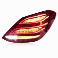 Feux arrière à LED pour Mercedes Classe C W205 2014-2021 Berline OE A2059060357 Clignotants séquentiels DRL en forme de C Gauche Droit Paire Neuf 24V
