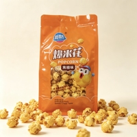 Sacs de Popcorn Personnalisables de 158 Grammes au Goût Caramel – Emballage et Saveur Instantanés Personnalisables pour Adultes