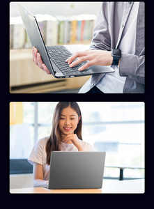 Best <strong>Price</strong> New Ultra Thin 15 6 Inch <strong>Notebook</strong> Intel I7 I5 Quad Core 8GB 128GB Win10 Laptop <strong>Computer</strong> for Business Silver - Product Image 2
