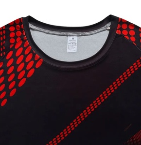 ชุดสูท2ชิ้นลายพรางรัดรูปฟิตเนสผู้ชายพร้อมพิมพ์สีแห้งเร็วชุดเสื้อแขนยาวและกางเกงขายาว - Product Image 3