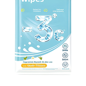 Lingettes rafraîchissantes personnalisées pour l'été, sans alcool, non parfumées, en <span class=keywords><strong>papier</strong></span>, prêtes à offrir, lingettes humides jetables pour l'extérieur - Product Image 6