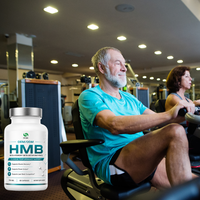 Capsules de complément HMB à base de plantes pour hommes et femmes amateurs de fitness, capsules de HMB Calcium, bêta-hydroxy-bêta-méthylbutyrate, OEM ODM