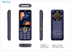 P8120/2.8 pouces clavier de haute qualité <span class=keywords><strong>téléphone</strong></span> soins aux personnes âgées 1800mAh double SIM celulares fonctionnalité téléphones OEM ODM - Product Image 6
