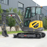 LIVRAISON GRATUITE Minipelle 3.5 tonnes Moteur Kubota de pelle ferme Nouvelles mini pelle 1 tonne 2 tonnes Prix des machines
