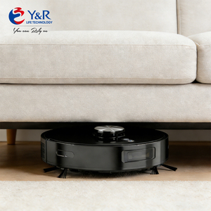 หุ่นยนต์ดูดฝุ่นอุตสาหกรรมทำความสะอาดตัวเองได้ ใช้แบตเตอรี่ไฟฟ้า ระบบนำทาง LDS พร้อมฟังก์ชั่นถูพื้น แรงดูด 3700Pa ควบคุมด้วยเสียงอัจฉริยะ - Product Image 2