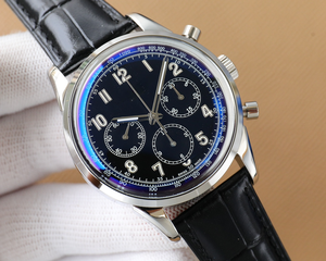 Montre de luxe Pateks de haute qualité, style professionnel, avec bracelet en cuir, cadran à aiguilles métalliques, mouvement mécanique manuel - Product Image 2