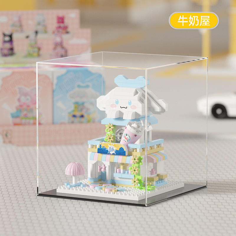 M3216-milk house-color box packaging-acrylic