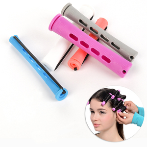 12 pièces tiges de permanente pour <span class=keywords><strong>cheveux</strong></span> tiges de permanente courtes à vague froide tiges de permanente en plastique rouleaux de bouclage pour <span class=keywords><strong>cheveux</strong></span> avec peigne à queue en acier - Product Image 1