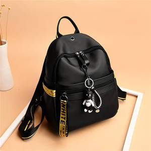 Zaini da <span class=keywords><strong>Donna</strong></span> in Pelle PU per Esterni, Moda Sportiva Impermeabile, Grande Capacità, per Studenti, Escursionismo e Viaggi - Product Image 4