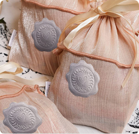 Vente flash - Étiquettes autocollantes 3D en relief en forme de cœur, dorées/argentées, pour soins de la peau, maquillage, cadeaux, pour l'emballage des enveloppes en papier