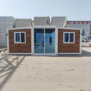 Sẵn sàng để tàu 40ft 20ft prefab Granny phẳng di động mở rộng nhà CONTAINER 5 phòng ngủ đúc sẵn vận chuyển nhà di động - Product Image 1