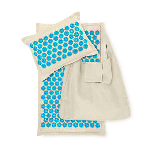 Harbour-alfombrilla de acupuntura Natural para aliviar el dolor de espalda y cuello, juego de almohada - Product Image 4