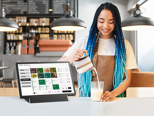 10.95 Inch <b>Tablet</b> Restaurant Retail Ordering Terminal Charging Base Touch Screen OEM ODM - Product Image 4