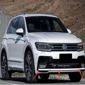 Mise à niveau du kit de carrosserie sportive pour Volkswagen VW <span class=keywords><strong>Tiguan</strong></span> R-<span class=keywords><strong>Line</strong></span> 2016 2017 Spoiler diffuseur de pare-chocs avant arrière accès aux échappements - Product Image 3