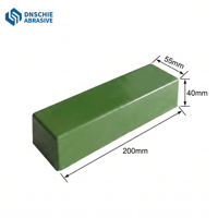 Pâte à polir verte solide 200*55*40mm pour le polissage des métaux, de l'acier inoxydable, de l'aluminium, du plastique et des surfaces miroir