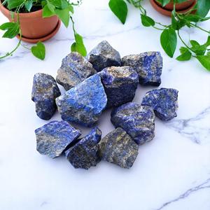 Piedra de Lapislázuli Natural al por Mayor, Cristal Irregular para Decoración del Hogar, Regalo Único para Colección - Product Image 2