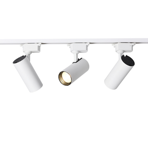 Système d'éclairage sur rail commercial moderne, projecteur COB orientable et réglable de 30 W, éclairage sur rail LED, luminaire anti-éblouissement - Product Image 1