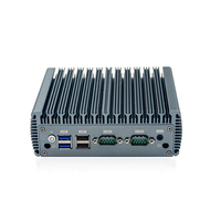 Ordinateur industriel Intel I3 I5 I7 J6412 6 ~ 10e génération Dual LAN Dual COM HD VGA Display Win10 11 Linux Mini Pc industriel sans ventilateur