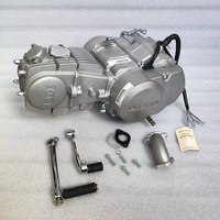 Moteur Complet de Moto Monocylindre Neuf Lifan 125cc/124cc, 4 Temps, Refroidissement par Air, Allumage CDI, Embrayage Manuel, Démarrage Électrique 1N234