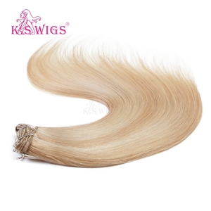 Extensions de cheveux naturels chinois Remy 100 % en gros, à clipser, cuticules alignées, double épaisseur, doux, sans perte, couleur foncée, lisses naturels. - Product Image 5