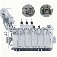 Transformateur triphasé immergé dans l'huile de distribution industrielle 3150 kVA 4000 kVA 110 V 220 V 380 V 400 V 600 V 800 V 10 kV 11 kV 22 kV