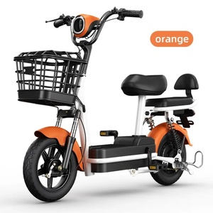 48V 50km Range Electric <b>Bicycle</b> Two-Wheel Smart Bike with Brushless Motor and Carbon Steel <b>Frame</b> LED Display and Sensor - Product Image 5