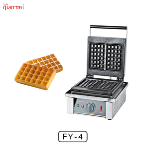 Belge gaz électrique mini commercial industriel <span class=keywords><strong>vertical</strong></span> deux espaces carré nid d'abeille double <span class=keywords><strong>cuisinart</strong></span> <span class=keywords><strong>gaufrier</strong></span> machine - Product Image 1