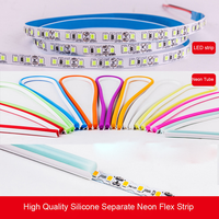 Diffuseur mené flexible de séparation de tube au néon de 8mm LED de silicone pur de prix usine pour des signes de publicité