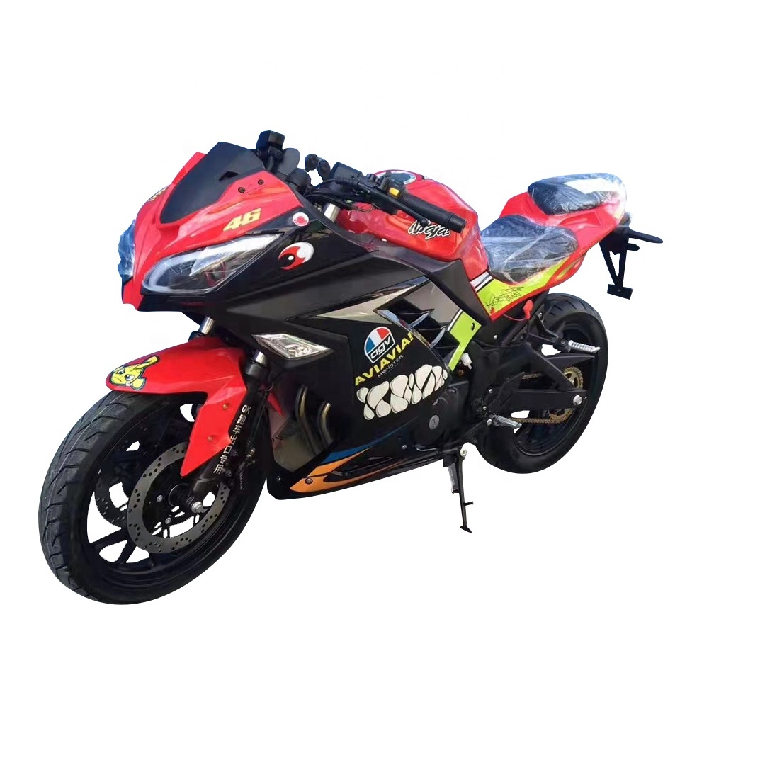 OEM Customized Long Range 250CC 4 Stroke Gas Racing Motorcycle For Adult