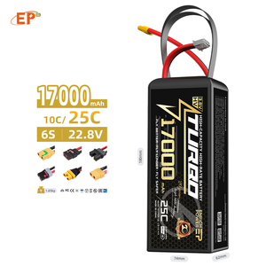 EP Custom CE/BIS/KC Batería Lipo certificada 3,7 V/3,8 V Baterías de litio ternarias <span class=keywords><strong>22000</strong></span> Mah Batería Lipo 16000Mah Lihv para Vtol Rc - Product Image 1